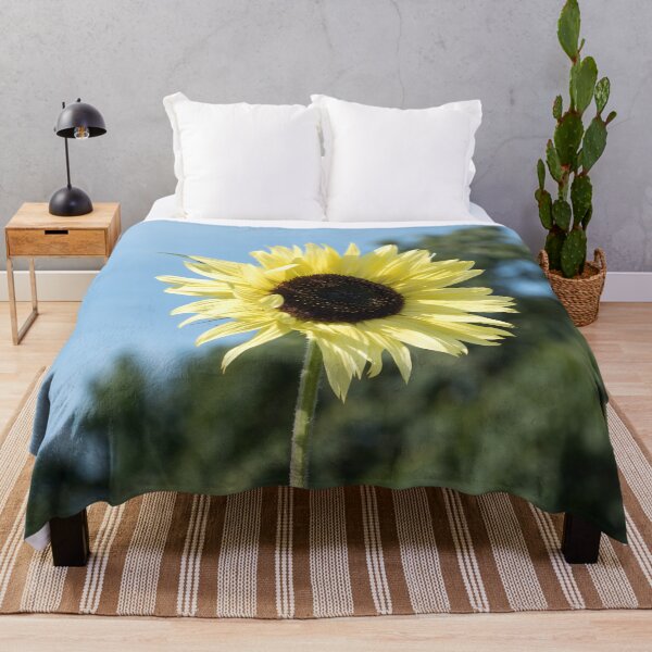 Item preview, Bold Lemony Yellow Sunflower Bloom designed and sold by Georgia Mizuleva.