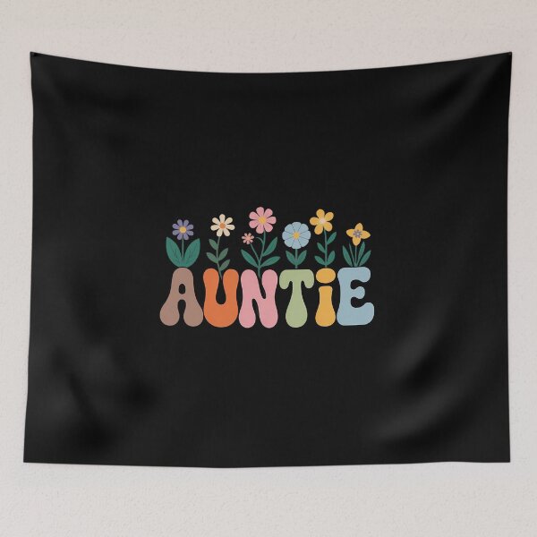 Item preview, Auntie Gifts Women Wildflower Floral Auntie designed and sold by FaithAbbott.