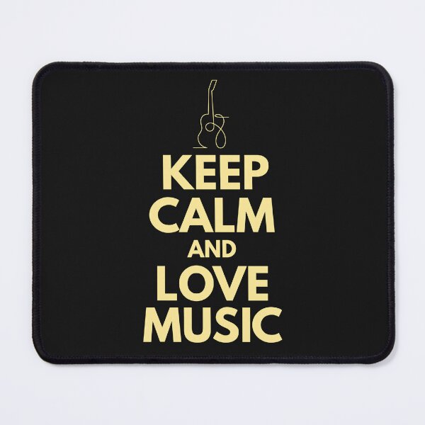 Item preview, Keep Calm And Love Music designed and sold by Joyful-Pixel.