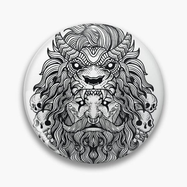 Item preview, Lion Skull designed and sold by ifteekhar26.