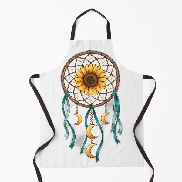 Item preview, Sunflower Dreamcatcher Moon Charms designed and sold by pumsquare.