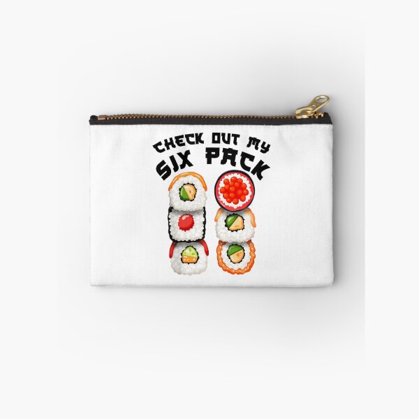 Item preview, Check Out My Six Pack Sushi Funny Food designed and sold by eliramaison.