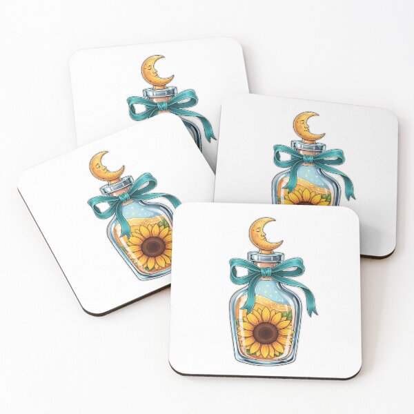 Item preview, Sunflower Apothecary Bottle designed and sold by pumsquare.