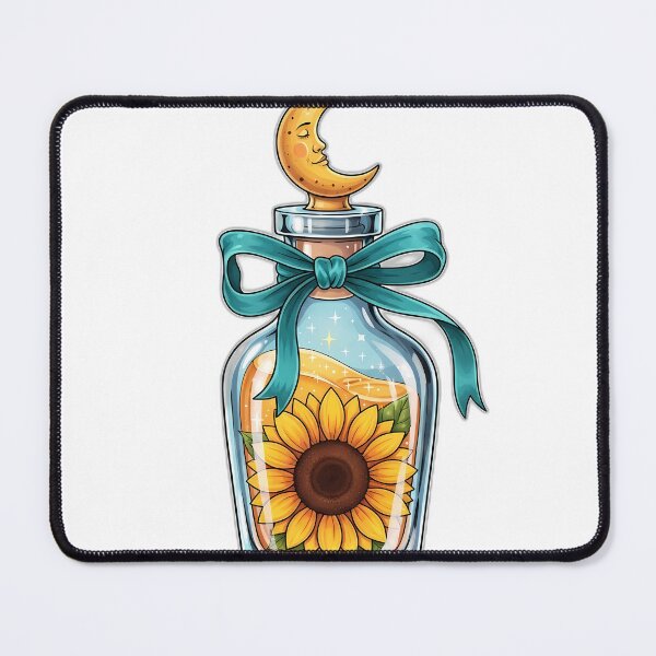 Item preview, Sunflower Apothecary Bottle designed and sold by pumsquare.