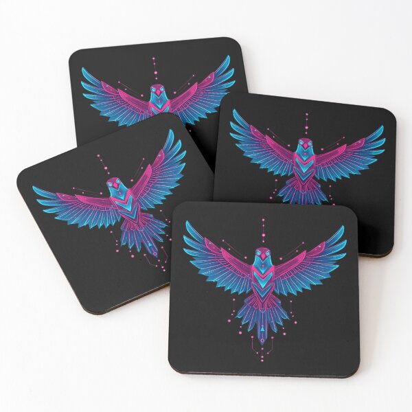 Item preview, Cyberpunk Phoenix: Neon Resurrection designed and sold by Droosam.