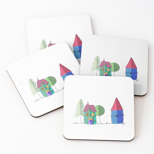 Item preview, Houses designed and sold by MaDi-illustrations.