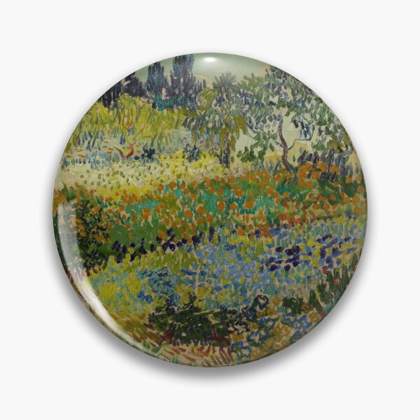 Item preview, Garden at Arles by Vincent van Gogh: Post Impressionist Garden Wall Art designed and sold by artofuniverse.