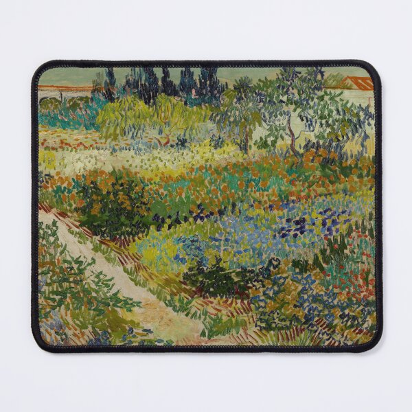 Item preview, Garden at Arles by Vincent van Gogh: Post Impressionist Garden Wall Art designed and sold by artofuniverse.