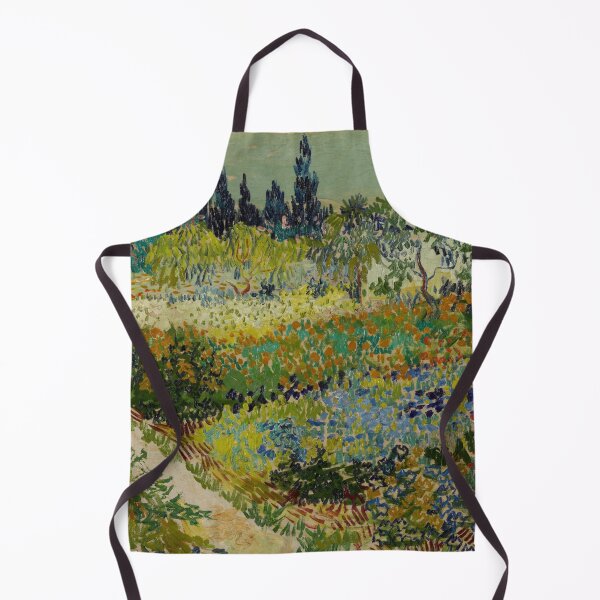 Item preview, Garden at Arles by Vincent van Gogh: Post Impressionist Garden Wall Art designed and sold by artofuniverse.
