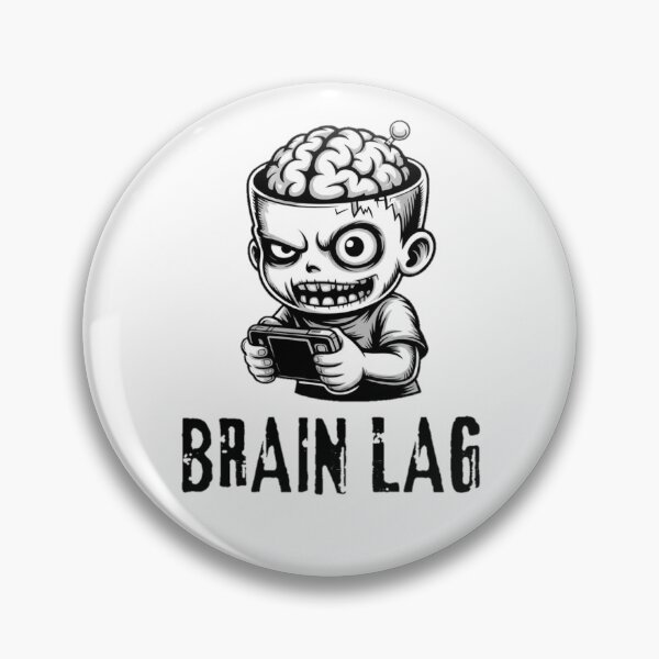 Item preview, Brain Lag – Funny Loading Mind designed and sold by YounexxART.