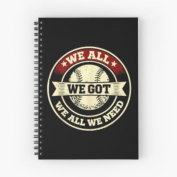 Artikelvorschau, Motto des Baseballteams „We All We Got“ im Vintage-Stil entworfen und verkauft von miaa-artistshop.
