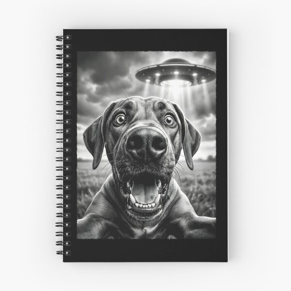 Item preview, Vintage Rhodesian Ridgeback UFO Alien Dog Mom Dad Lover designed and sold by TerryConnells.