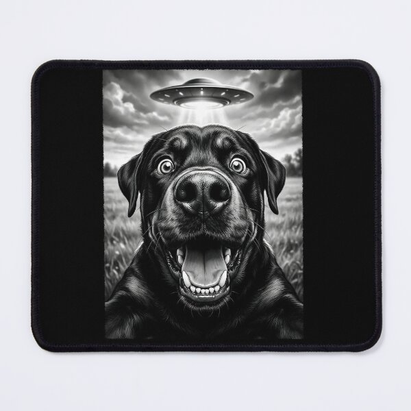 Item preview, Vintage Rottweiler UFO Alien Dog Mom Dad Lover designed and sold by TerryConnells.