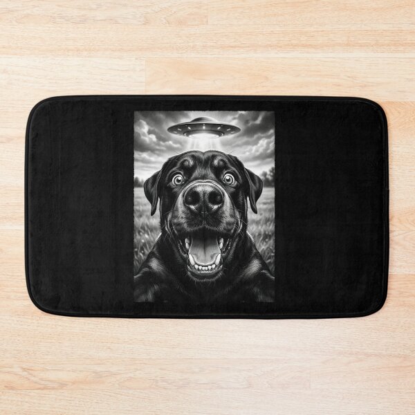Item preview, Vintage Rottweiler UFO Alien Dog Mom Dad Lover designed and sold by TerryConnells.
