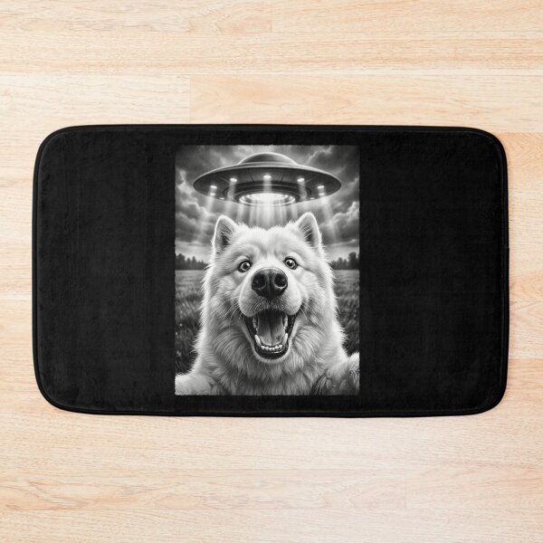 Item preview, Vintage Samoyed UFO Alien Dog Mom Dad Lover designed and sold by TerryConnells.
