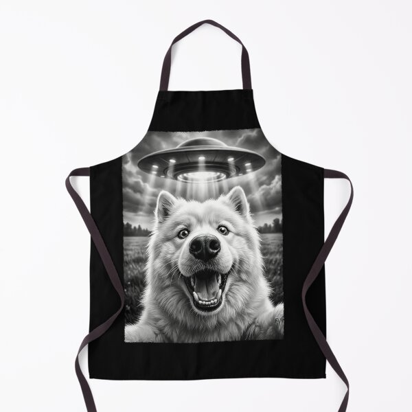 Item preview, Vintage Samoyed UFO Alien Dog Mom Dad Lover designed and sold by TerryConnells.