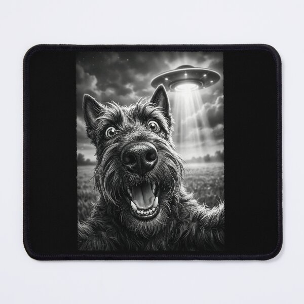Item preview, Vintage Scottish Terrier UFO Alien Dog Mom Dad Lover designed and sold by TerryConnells.