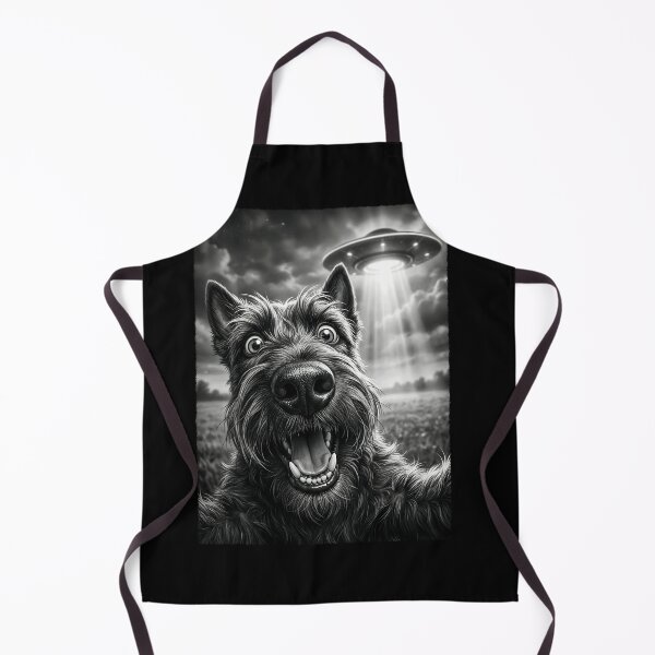 Item preview, Vintage Scottish Terrier UFO Alien Dog Mom Dad Lover designed and sold by TerryConnells.