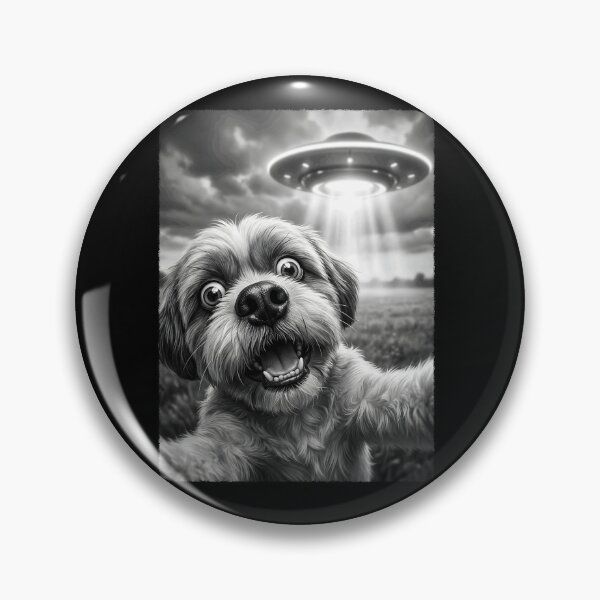 Item preview, Vintage Shih Tzu UFO Alien Dog Mom Dad Lover designed and sold by TerryConnells.