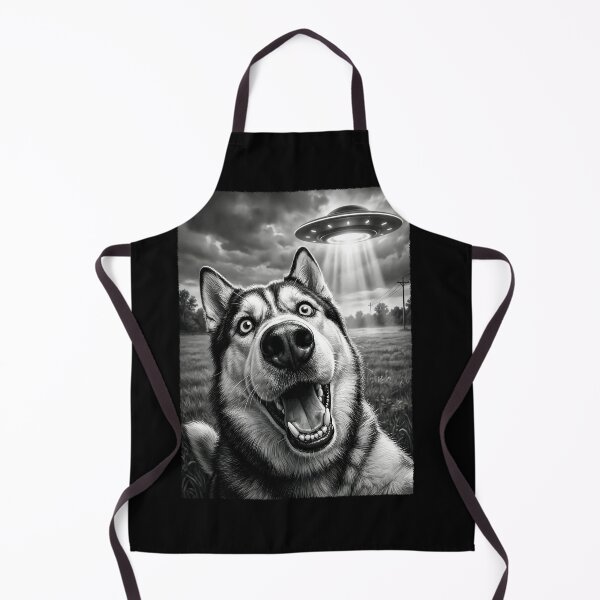 Item preview, Vintage Siberian Husky UFO Alien Dog Mom Dad Lover designed and sold by TerryConnells.