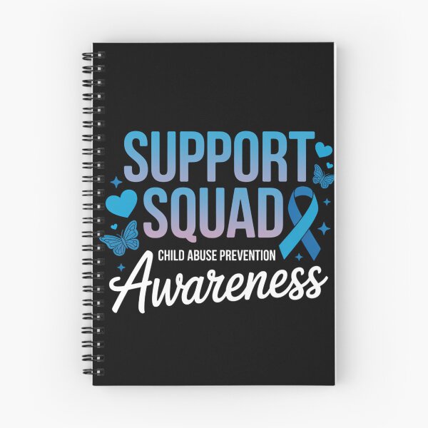 Item preview, Support Squad Child Abuse Prevention Awareness Blue Ribbon designed and sold by pisliturabcons.