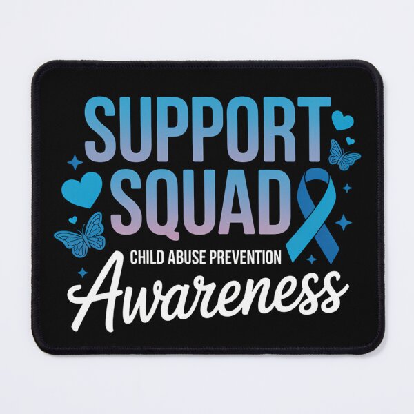 Item preview, Support Squad Child Abuse Prevention Awareness Blue Ribbon designed and sold by pisliturabcons.