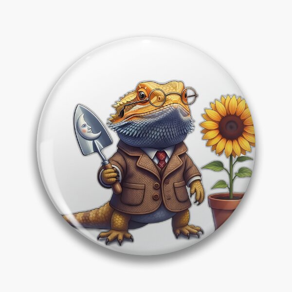 Item preview, Bearded Dragon Botanist designed and sold by pumsquare.