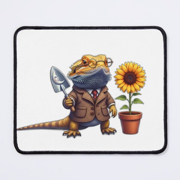 Item preview, Bearded Dragon Botanist designed and sold by pumsquare.