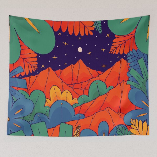 Item preview, Night Jungle designed and sold by Swadeillustrations.