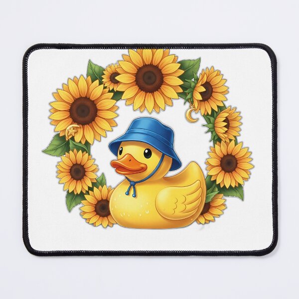 Item preview, Rubber Duck Sunflower Float designed and sold by pumsquare.