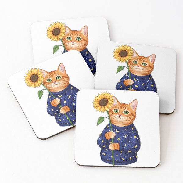 Artikelvorschau, Orangefarbener Sonnenblumenstiel entworfen und verkauft von pumsquare.