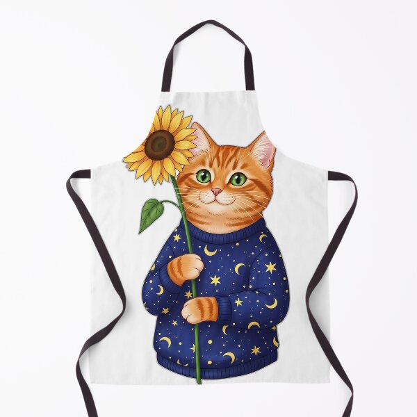 Artikelvorschau, Orangefarbener Sonnenblumenstiel entworfen und verkauft von pumsquare.