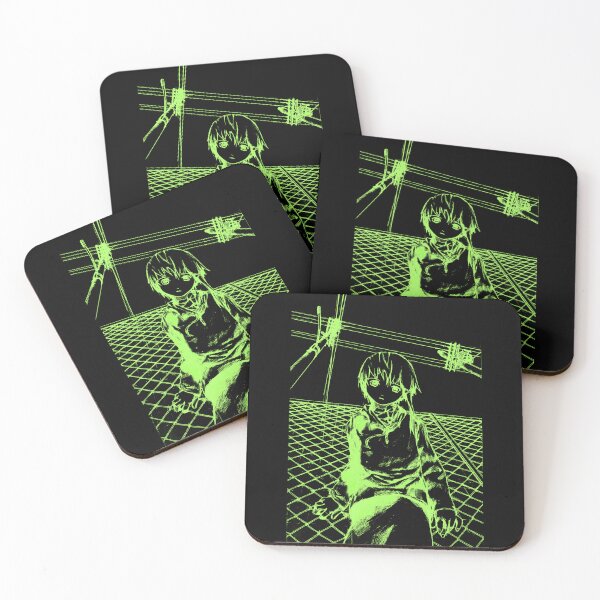Item preview, Lain - Neon Green designed and sold by R-A Designs.