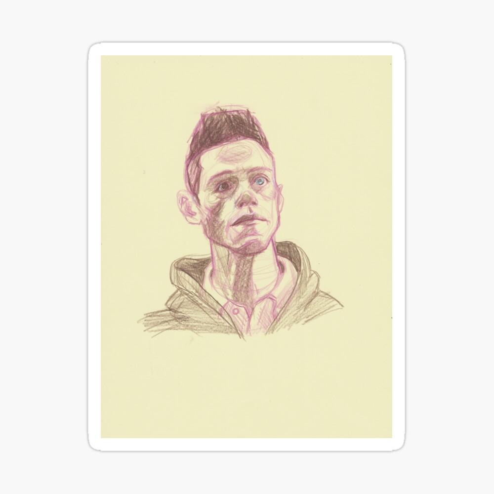 ArtStation - Mr. Robot digital sketch