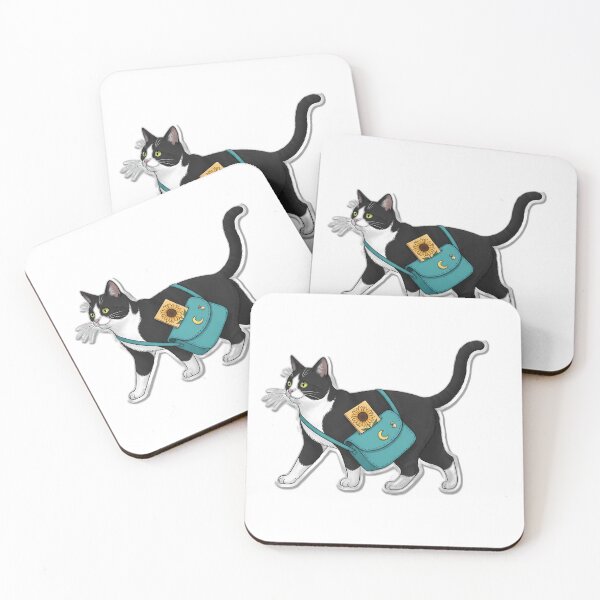 Item preview, Tuxedo Cat Sunflower Bookmark designed and sold by pumsquare.