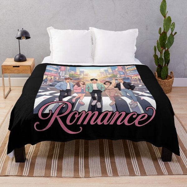 Item preview, Romance Korean Drama Friends Seoul XO Kitty Crosswalk Sunset Cherry Blossom Pastel designed and sold by graphixpolash.