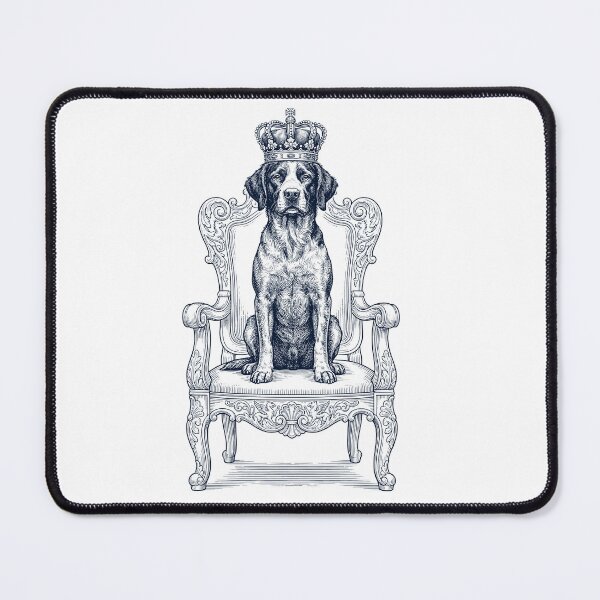 Item preview, Vintage Brittany King Crown Funny Dog Lover designed and sold by DoodleTortle.