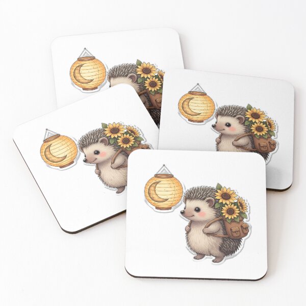 Item preview, Hedgehog Moon Lantern Backpack designed and sold by pumsquare.