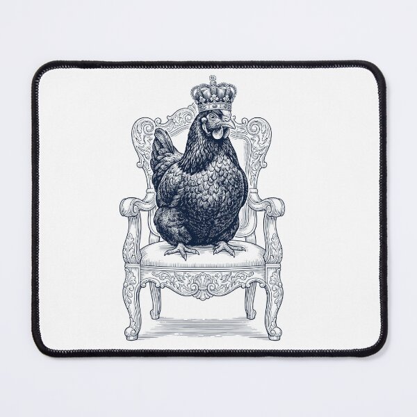 Item preview, Vintage Chicken King Crown Funny Animal Lover designed and sold by DoodleTortle.