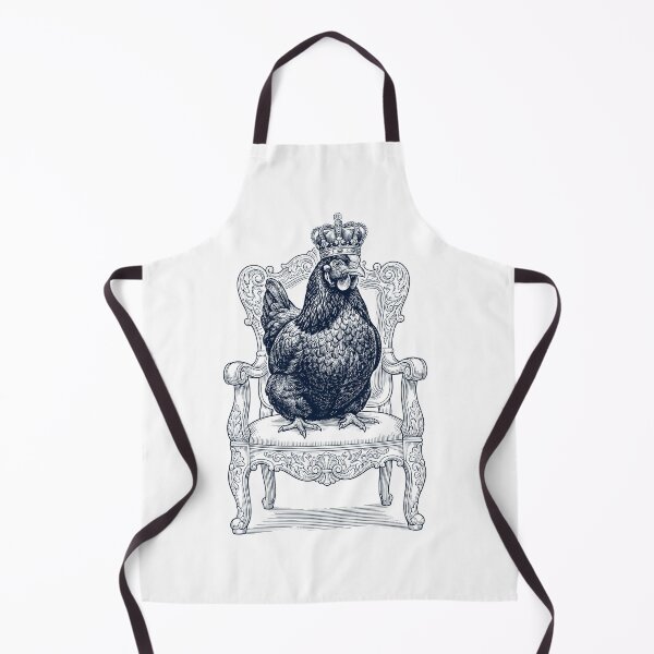 Item preview, Vintage Chicken King Crown Funny Animal Lover designed and sold by DoodleTortle.