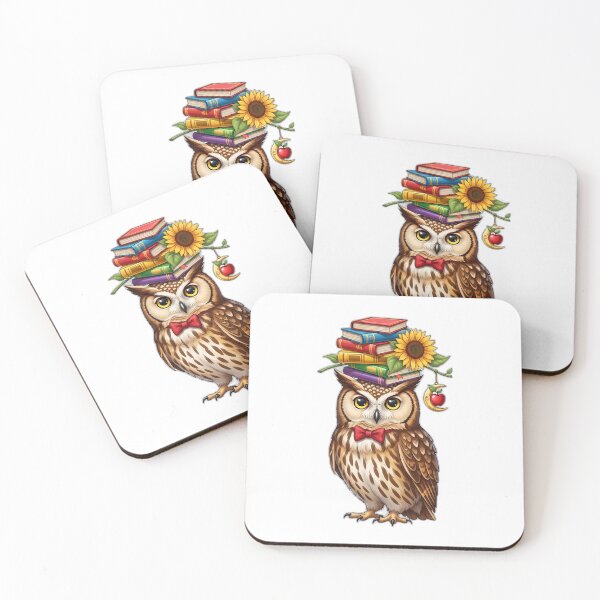 Item preview, Teacher Owl Sunflower Books designed and sold by pumsquare.