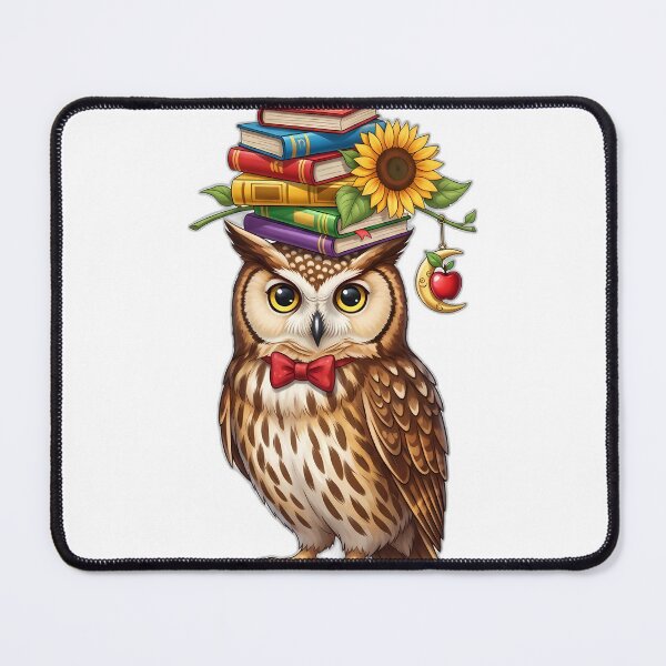 Item preview, Teacher Owl Sunflower Books designed and sold by pumsquare.