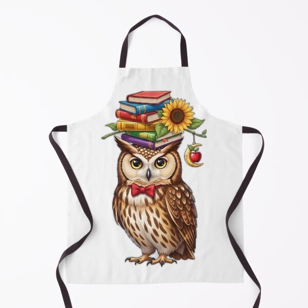 Item preview, Teacher Owl Sunflower Books designed and sold by pumsquare.