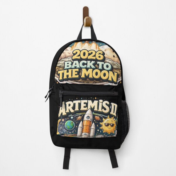 Item preview, Retro 2026 Moon Mission - Future Astronaut Vintage Space Art designed and sold by axiksa10.