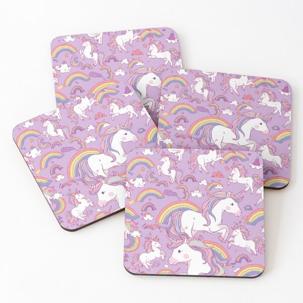 Item preview, Unicorn and rainbow pattern  designed and sold by Heaven1111.