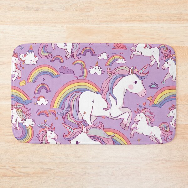 Item preview, Unicorn and rainbow pattern  designed and sold by Heaven1111.