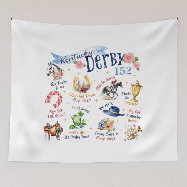 Item preview, Kentucky Derby 152 Churchill Down , Horse Racing, Run For The Roses, Racing Derby, 2026 Kentucky Derby, Horse Lover  designed and sold by MEMCATDESING.