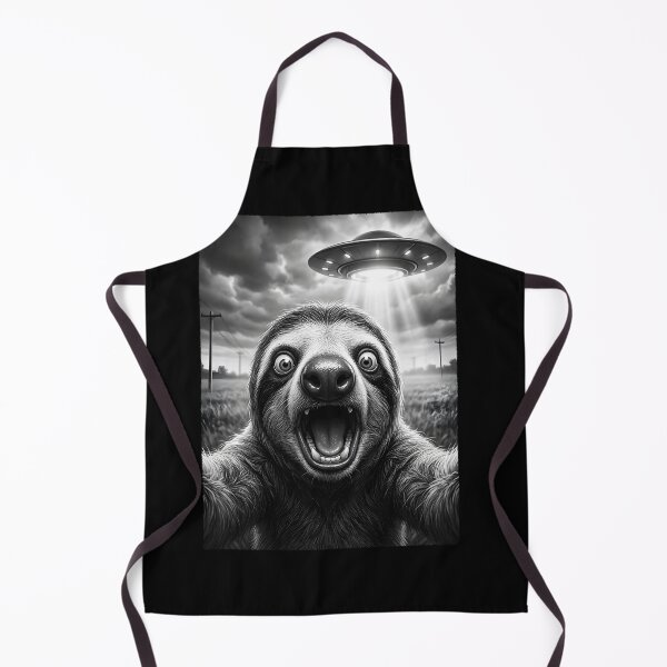 Item preview, Vintage Sloth UFO Alien Animal Lover designed and sold by TerryConnells.