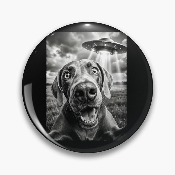Item preview, Vintage Weimaraner UFO Alien Dog Mom Dad Lover designed and sold by TerryConnells.