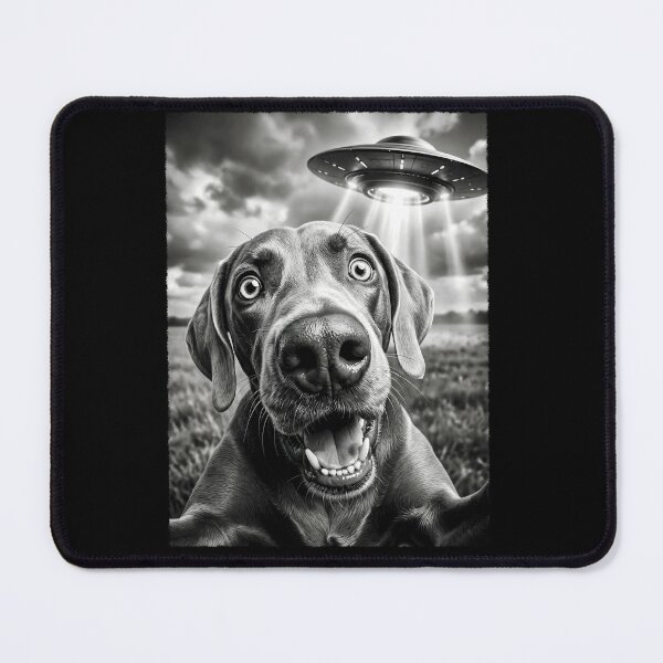 Item preview, Vintage Weimaraner UFO Alien Dog Mom Dad Lover designed and sold by TerryConnells.